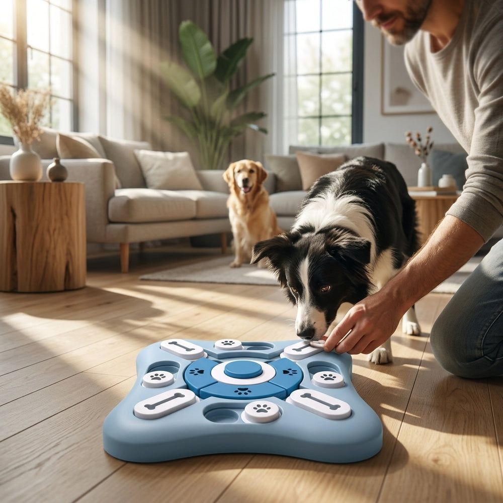 Interactive Slow Feeder Puzzle Toy