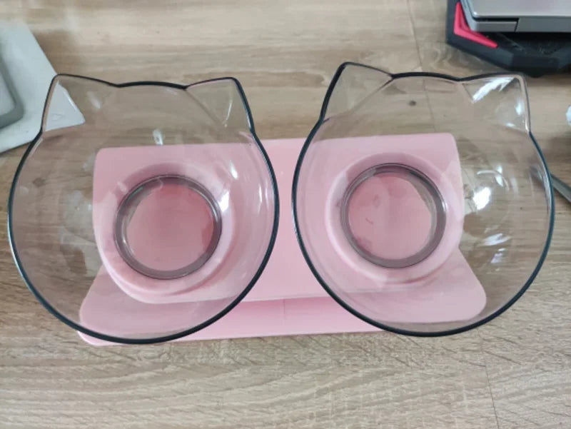 Elevated Double Pet Bowls