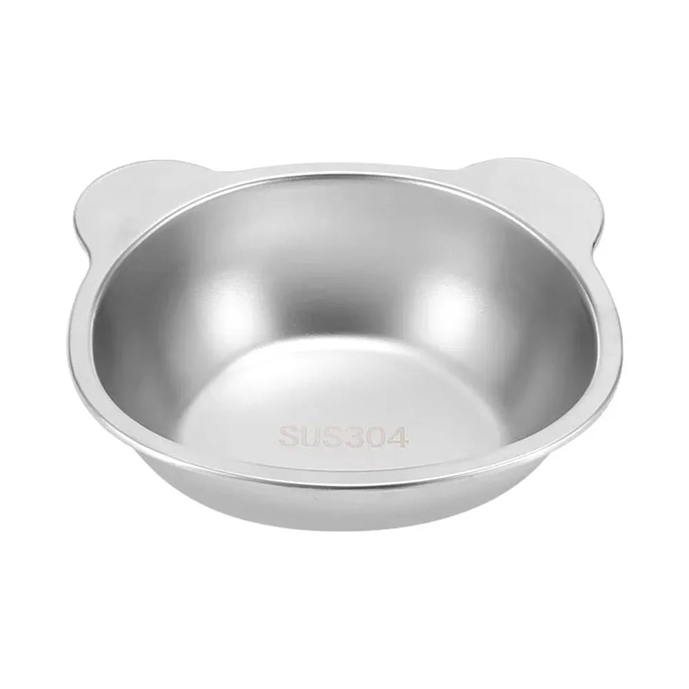 15° Elevated Stainless Steel Cat Bowl