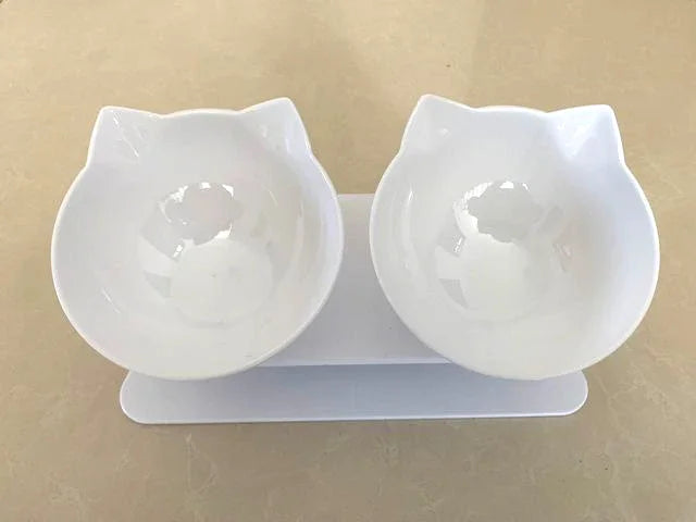 Elevated Double Pet Bowls