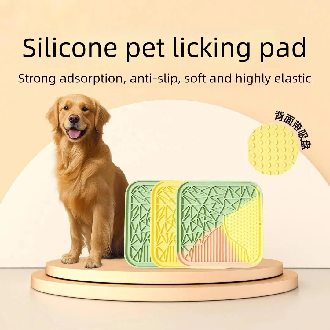 Suction-Cup Lick & Slow Feeder Mat