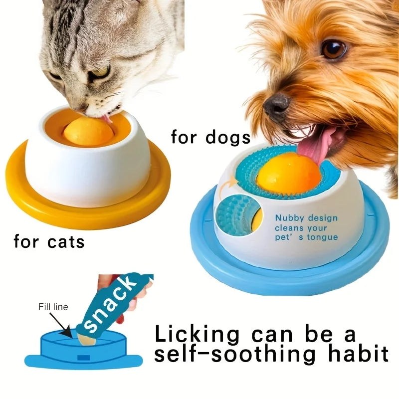 Pet Lick Mat – Interactive Slow Feeder & Treat Mat for Dogs and Cats