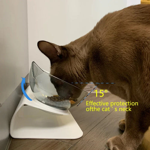 Elevated Double Pet Bowls with Stand – Non-Slip Food & Water Feeder for Dogs & Cats