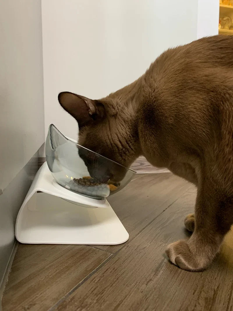 Elevated Double Pet Bowls with Stand – Non-Slip Food & Water Feeder for Dogs & Cats