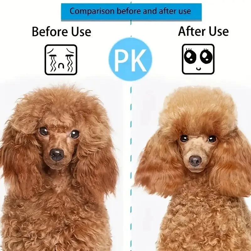Self-Cleaning Pet Grooming Brush – One-Click Hair Removal for Dogs & Cats