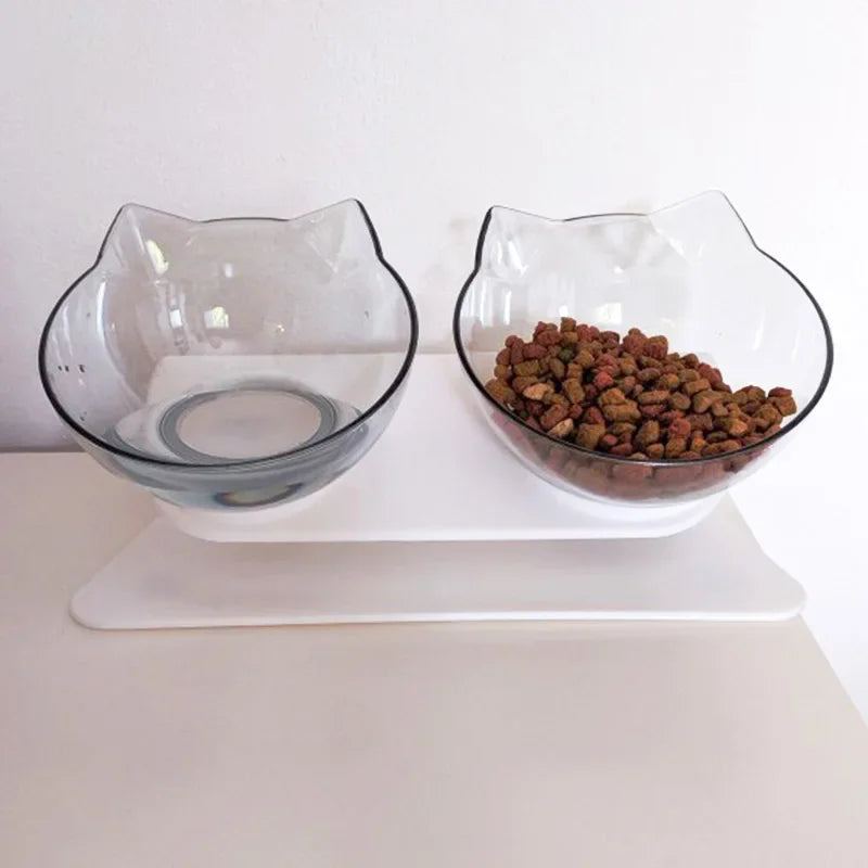 Elevated Double Pet Bowls