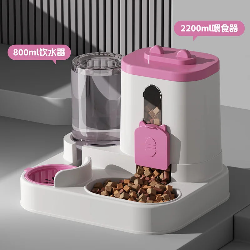 Automatic Food & Water Feeder