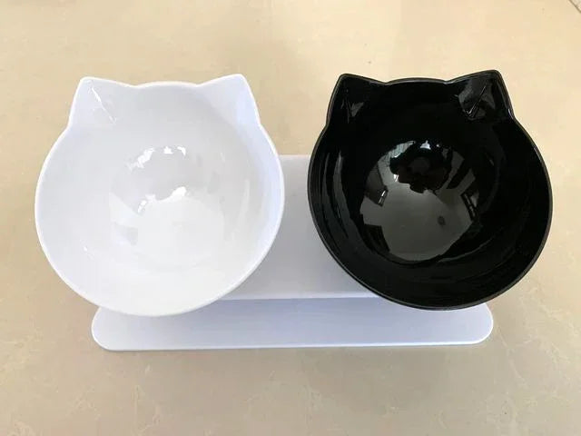 Elevated Double Pet Bowls