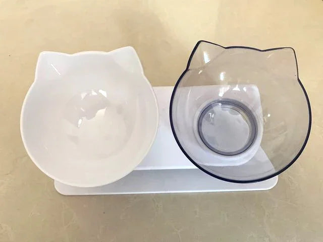 Elevated Double Pet Bowls