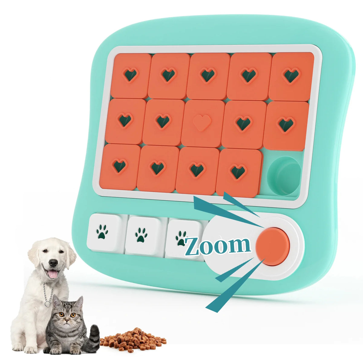 Interactive Slow Feeder Puzzle Toy