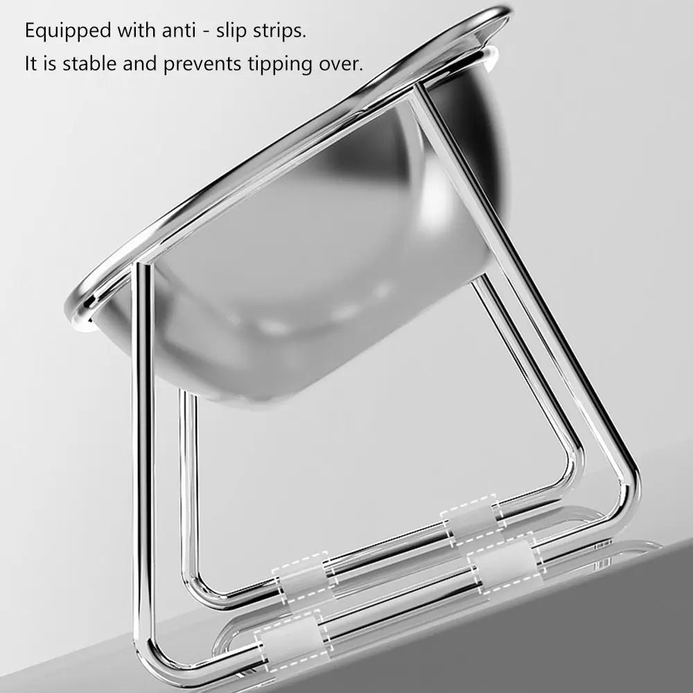 15° Elevated Stainless Steel Cat Bowl