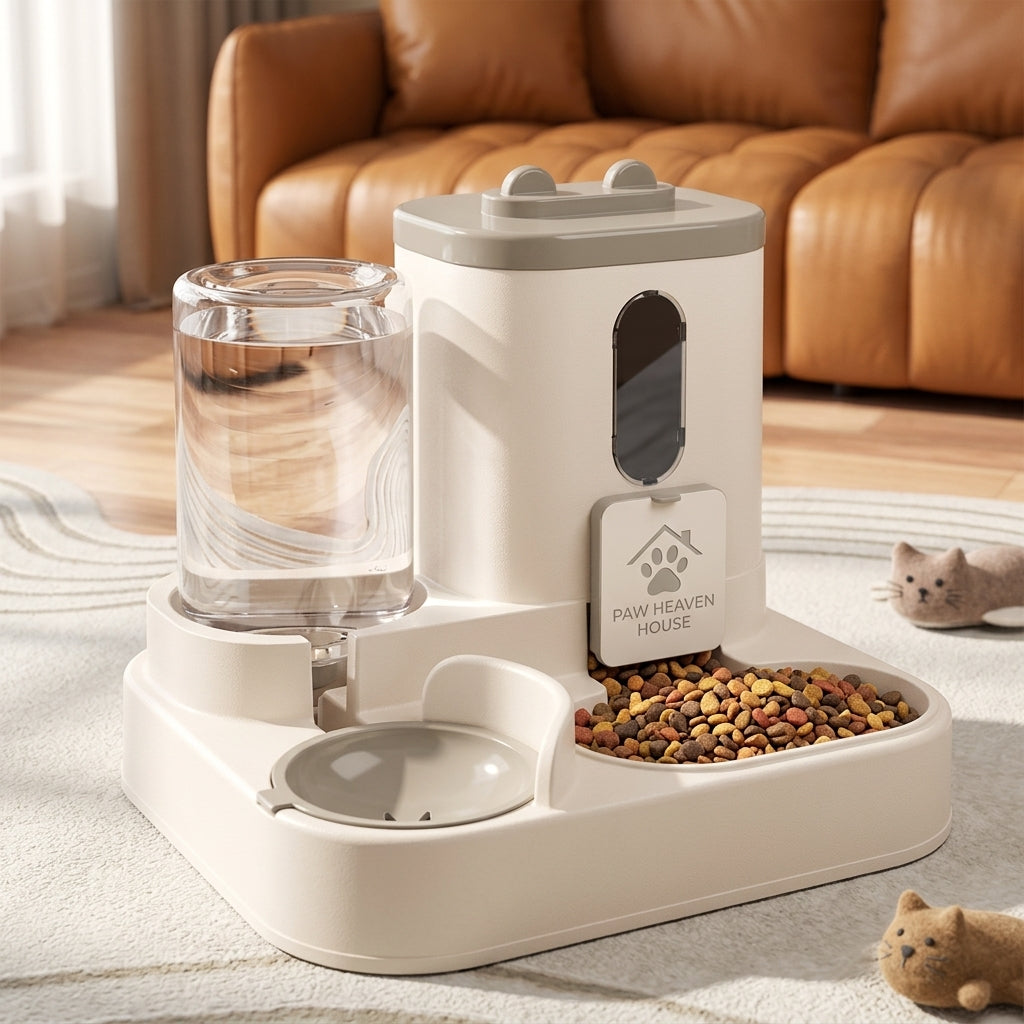 Automatic Food & Water Feeder